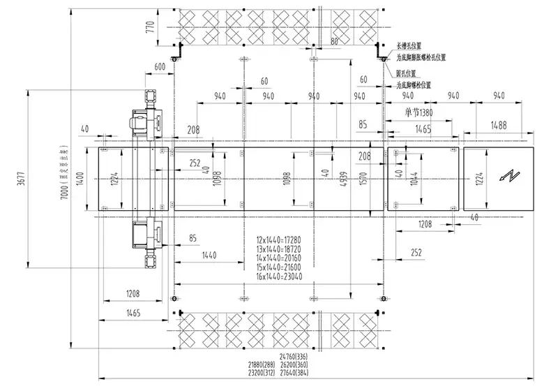 Plano de cimentación