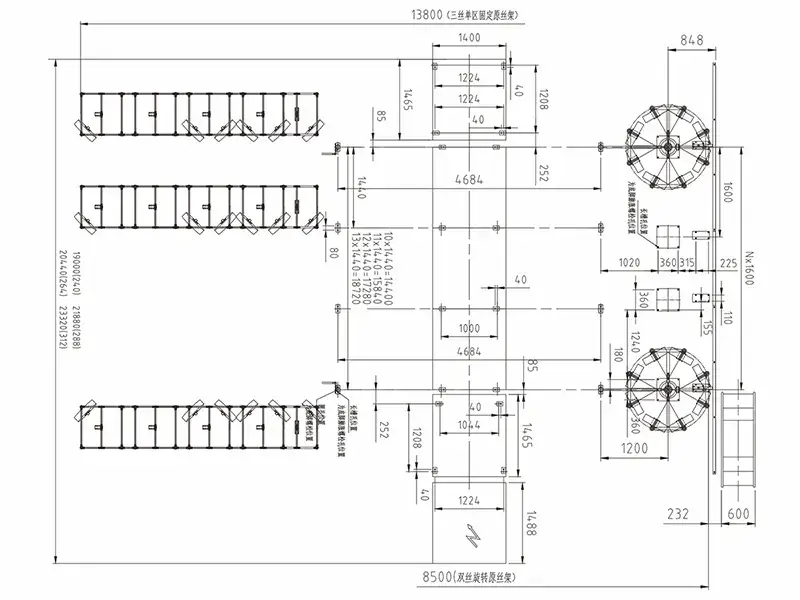Plano de cimentación