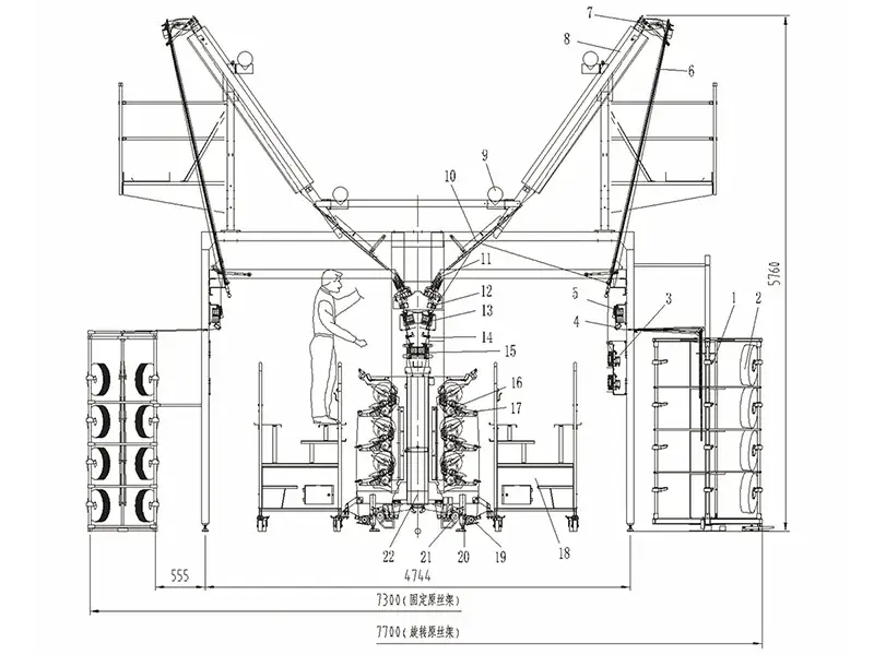 Plano de instalación