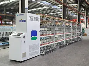 Máquina recubridora de hilo con elastano, HKV141A