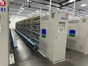 Máquina recubridora de hilo con elastano, HKV141D